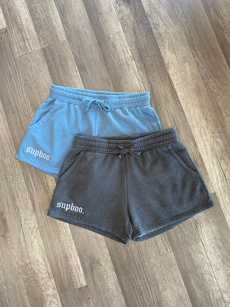 SUPBOO Sweat Shorts - Dark Grey