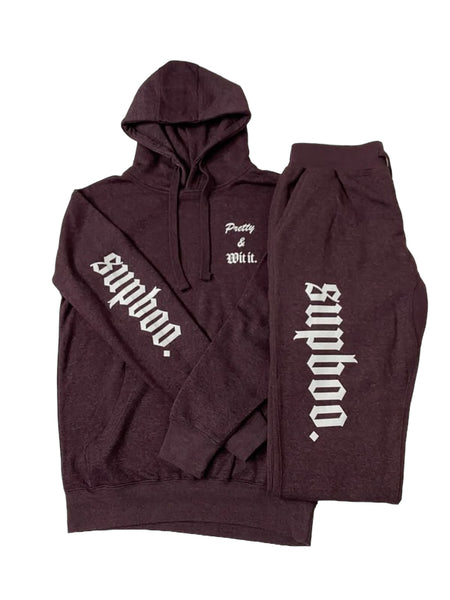 SUPBOO Pretty & Wit It Hoodie