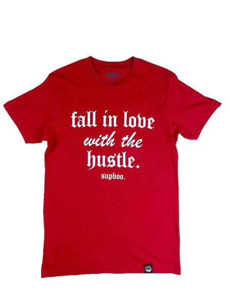 SUPBOO Love The Hustle T-Shirt - Black