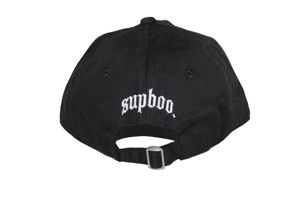 SUPBOO Love The Hustle Dad Hat - Black