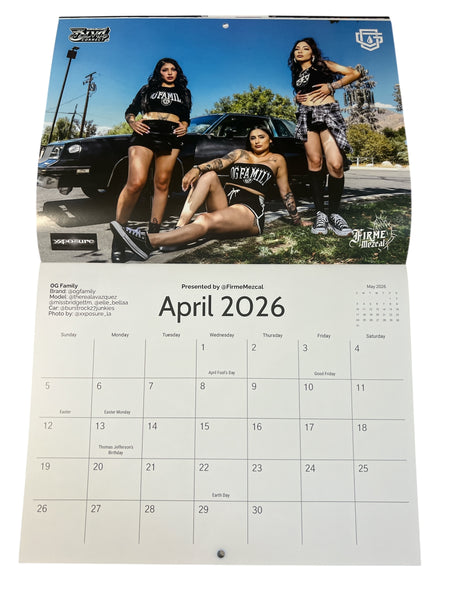 2026 CALENDAR