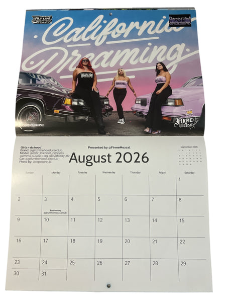2026 CALENDAR