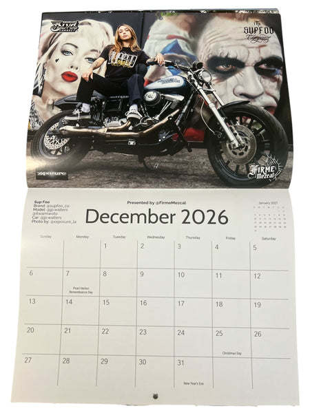 2026 CALENDAR