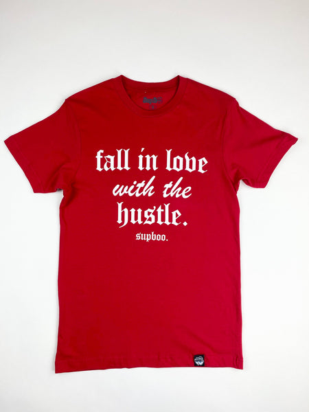 SUPBOO Love The Hustle T-Shirt - Nude