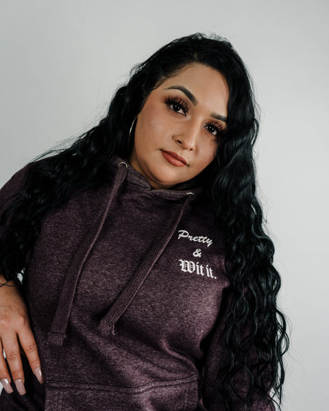 SUPBOO Pretty & Wit It Hoodie