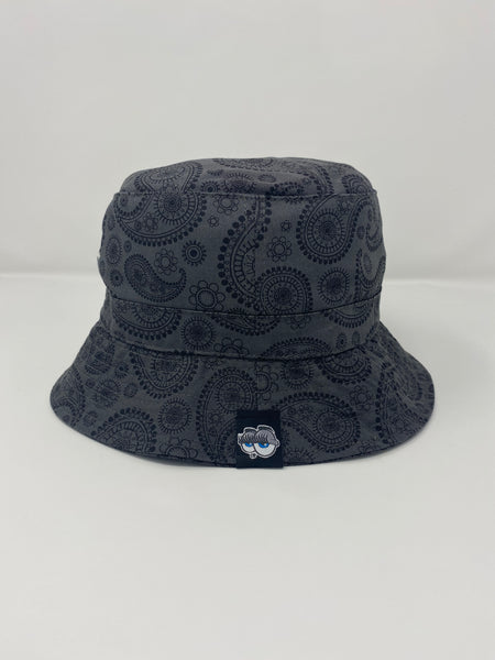 SUPBOO Paisley Bucket Hat - Grey