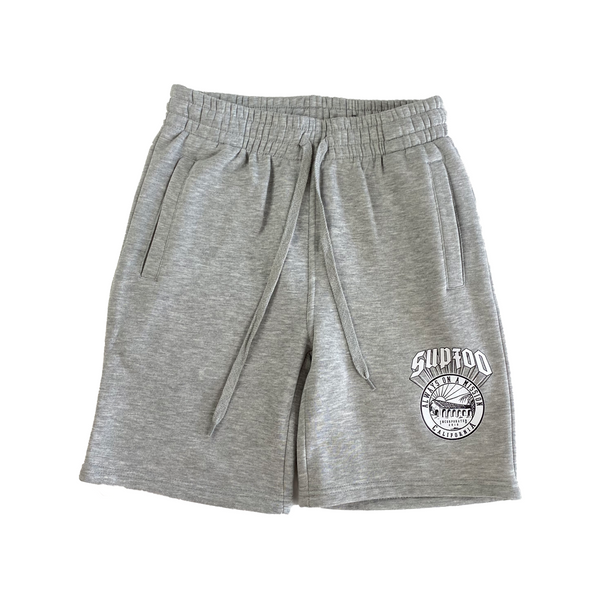 City Seal Sweat Shorts - Grey